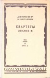QUARTETS FOR TWO VIOLINS, VIOLA, AND VIOLONCELLO VOL.II NR.5-8 (PARTITURA MUZICALA)-D. Shostakovich-349760