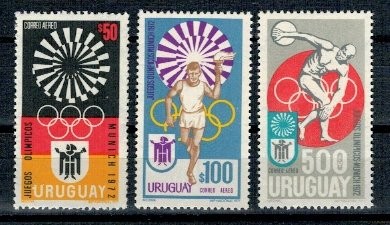 Uruguay 1972 - Jocurile Olimpice, serie neuzata foto