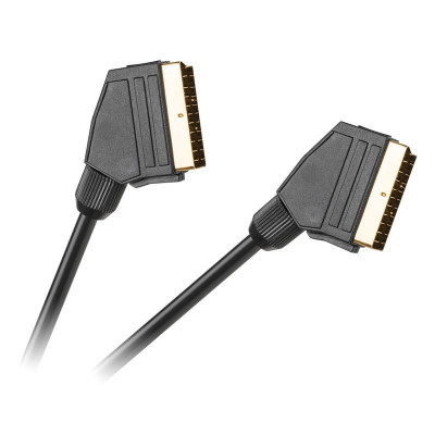 Cablu scart-scart 3m 21pini , cabletech econo foto