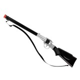 Pusca cu capse, Metal, Negru, ATU-083658, Plastic, Oem