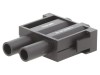Conector HDC Mama Amphenol C146 Seria Heavy Modul 1kV 2 Pini Cod C146B02801E8 fara contacte