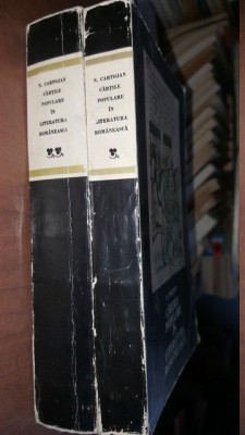 Cartile populare in literatura romaneasca 1,2- N. Cartojan foto