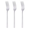 Furculițe, Premium, Set 3 Bucăți, Oțel Inoxidabil, Lungime 21cm, Oem