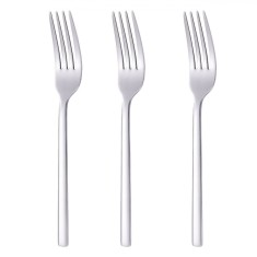 Furculițe, Premium, Set 3 Bucăți, Oțel Inoxidabil, Lungime 21cm