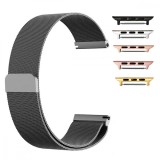 Curea Milanese Loop, Slim Fit, compatibila Apple Watch 9|8|7|6|5|4|3|2|1 Series, 41mm|40mm|38mm, Space Gray