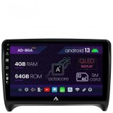 Cumpara ieftin Navigatie Audi TT, Android 13, A-Octacore 4GB RAM + 64GB ROM, 9 Inch - AD-BGA9004+AD-BGRKIT426