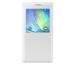 Cumpara ieftin Pachet Folie Sticla + Husa Piele Originala Samsung Galaxy A7 A700 EF-CA700BW, Alb