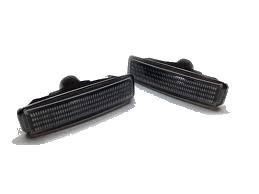 Set Lampa semnalizare aripa Bmw Seria 5 (E39), 01.1996-06.2004, fumuriu, fara suport bec, omologare ECE, set=2buc, Stanga , Dreapta foto