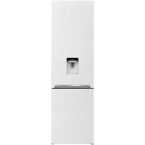 Combina frigorifica Beko RCSA406K40DWN, 386 l, Dozator apa, Usi reversibile, Iluminare LED, Termostat reglabil, Alb, Clasa E