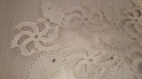 Cumpara ieftin MILEU MACRAME VECHI LUCRAT MANUAL , APROX 55 CM X 25