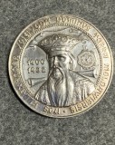 Medalie Alexandru Voievod 1400-1432 argint