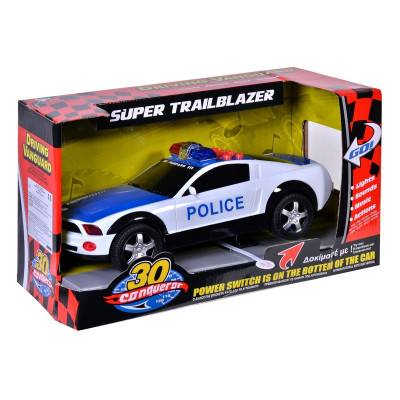 Masina politie Super Trailblazer, 30 cm, lumini si sunete foto