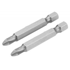Set de varfuri de surubelnita din 2 bucati, PZ3x50 mm, S2, I