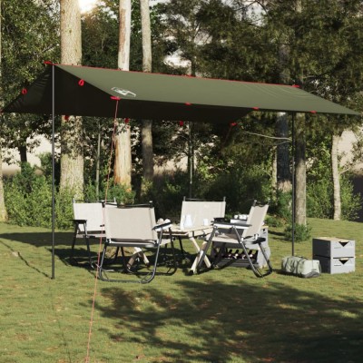 Gossi prelata de camping, verde masliniu, 506x306 cm, impermeabila foto