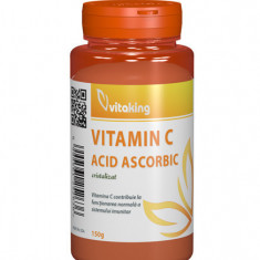 Vitamina C (acid ascorbic) cristalizata, 150gr, Vitaking