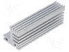 Radiator extrudat, aluminiu, 84mm x 30mm, naturala, FISCHER ELEKTRONIK - SK 609 84 AL