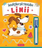 Invatam sa trasam linii+marker - Editura Kreativ