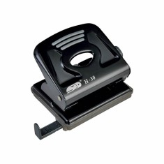 Perforator Metalic Noki H30, Capacitate 30 Coli, Negru, Perforator pentru Hartie, Perforator de Hartie, Perforatoare Hartie, Perforatoare Birou, Perfo foto