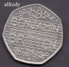 Anglia Marea Britanie 2013 50 Pence, Comemorativa, Benjamin Britten, Europa