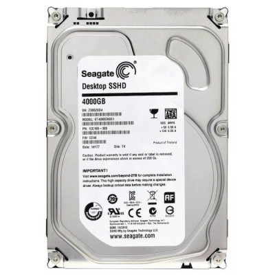 Hard disk PC Seagate SSHD 3.5&amp;quot; 4TB 7200rpm 64MB 8GB SSD SATA3 ST4000DX001 foto