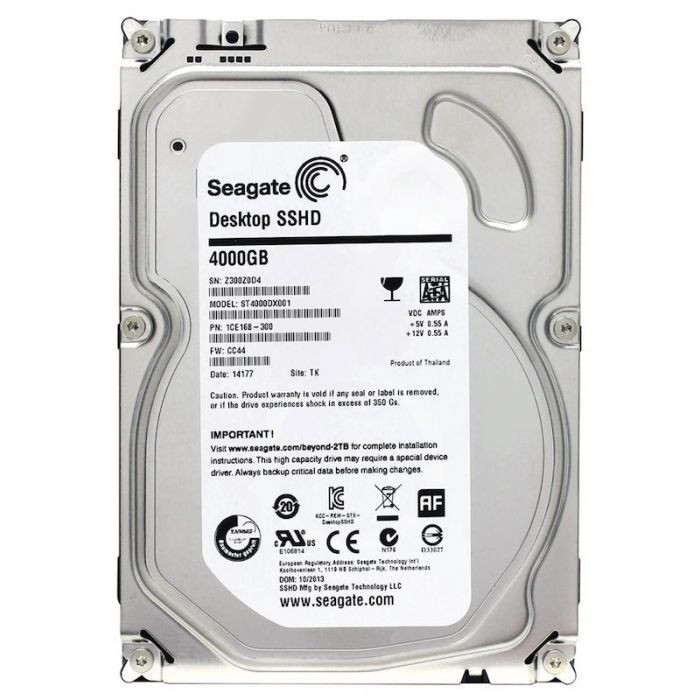 Hard disk PC Seagate SSHD 3.5&quot; 4TB 7200rpm 64MB 8GB SSD SATA3 ST4000DX001