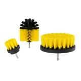 Set 3 Perii Curatare Auto, Bormasina/Autofiletanta, Nylon, Universale, Exterior