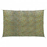 Plasă de camuflaj cu geantă de depozitare, verde, 4x5 m