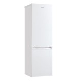 Combina frigorifica Candy CCG1S 518EW, 252 l, 180 cm, Super Freezing, rafturi sticla, clasa E, usi reversibile, Alb