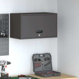 vidaXL Dulap de perete pentru garaj Negru 60 x 33 x 35 cm 883280
