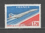 Franta.1976 Posta aeriana-Avion Concorde MF.716