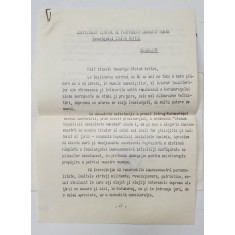 SCRISOARE DE FELICITARE DESTINATA LUI STEFAN VOITEC , VICEPRESEDINTE AL CONSILIULUI DE STAT AL R.S.R. , 21 IUNIE , 1980