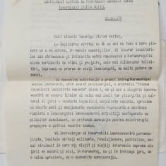 SCRISOARE DE FELICITARE DESTINATA LUI STEFAN VOITEC , VICEPRESEDINTE AL CONSILIULUI DE STAT AL R.S.R. , 21 IUNIE , 1980