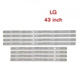 Barete led LG 43&quot; CRH-A4330300104L6CNRev1.0 CRH-A4330300105R6CNRev1.0 4 barete