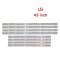 Barete led LG 43&quot; CRH-A4330300104L6CNRev1.0 CRH-A4330300105R6CNRev1.0 4 barete