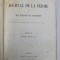 LE JOURNAL DE LA FERME ET DES MAISONS DE CAMPAGNE , REVUE COMPLEMENTAIRE DU LIVRE DE LA FERME , TOME II , DEUXIEME SEMESTRE , 1865 *CONTINE HALOURI DE