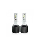 Becuri Far auto LED H3 set 2buc 12-24V 4000lm Lumina Alba CARGUARD