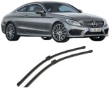 Cumpara ieftin Set stergatoare MERCEDES-BENZ C-CLASS Coupe (C205) 2015-2023, parbriz, Valeo Silencio Xtrm