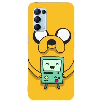 Husa compatibila cu Oppo Find X3 Lite model BMO Adventure time, Silicon, TPU, Viceversa foto