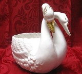 JARDINIERA CERAMICA DECOR LEBEDE 26 CM
