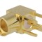 Conector MMCX soclu mamă 90&deg; THT aurit