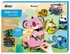 Set creativ de razuit - Animale de padure in miscare, Avenir