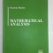 Mathematical analysis / Daniela Marian