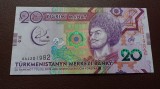 Turkmenistan - 20 Manat 2017 COMEMORATIVA UNC