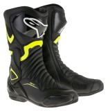 Cizme moto Alpinestars Smx-6 V2 Alpinestars, negru/fluo/galben, marime 42