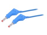 Cablu de măsurare 32A 2m, mufă banană 4 mm