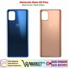 Capac Baterie Motorola Moto G9 Plus Albastru Original