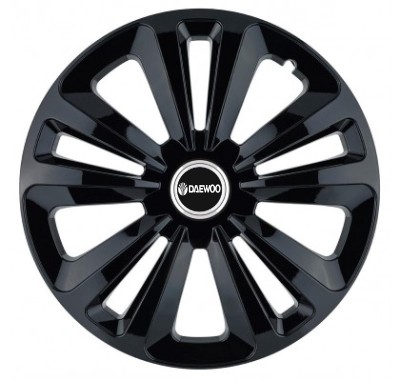 Set 4 Capace Roti, potrivite jantelor de R14, pentru Daewoo, model terra negru foto