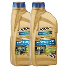 Pachet 2 litri ulei Ravenol Racing Motobike 4T USVO 15W50