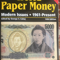 WORLD PAPER MONEY Modern Issues *1961-Present/Editia a 14-a/1085 pagini