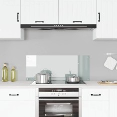 vidaXL Panou antistropi bucătărie transparent 100x40cm sticlă securiz.